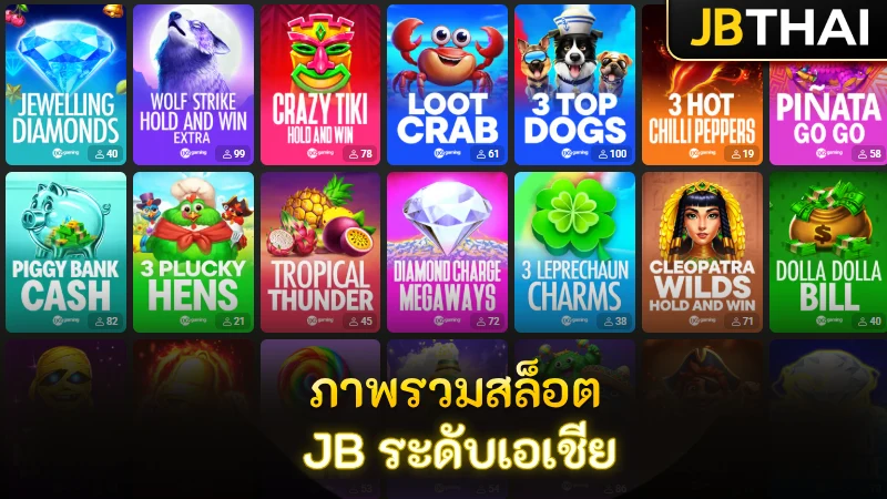 ภาพรวมของ JB คาสิโน สล็อต ในฐานะแพลตฟอร์มเกมออนไลน์ชั้นนำของเอเชีย